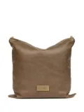 MM6 Maison Margiela Pillow leather clutch bag - Brown