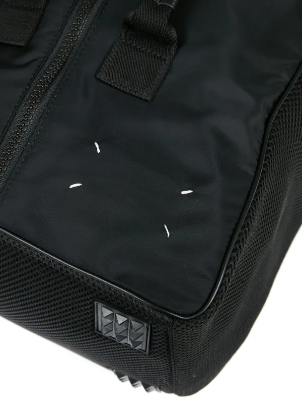 Maison Margiela High Tech Weekender Backpack | Black | FARFETCH