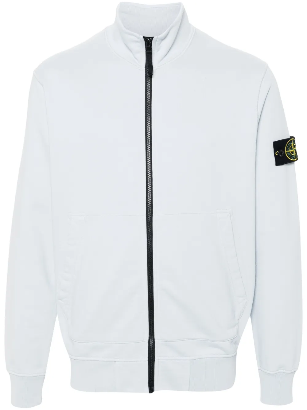 Stone Island Sweater met Compass-logopatch Blauw
