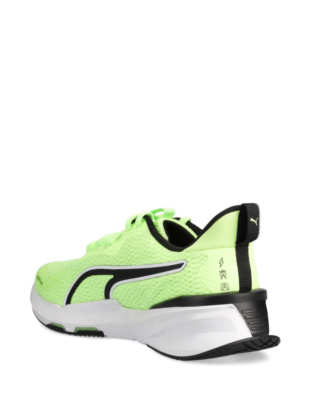 PUMA mesh-panel sneakers Green