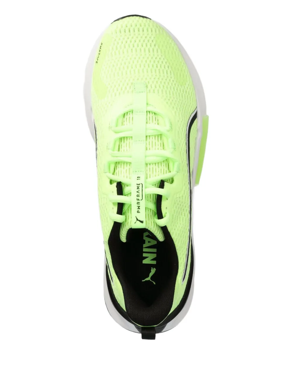 PUMA mesh-panel sneakers Green