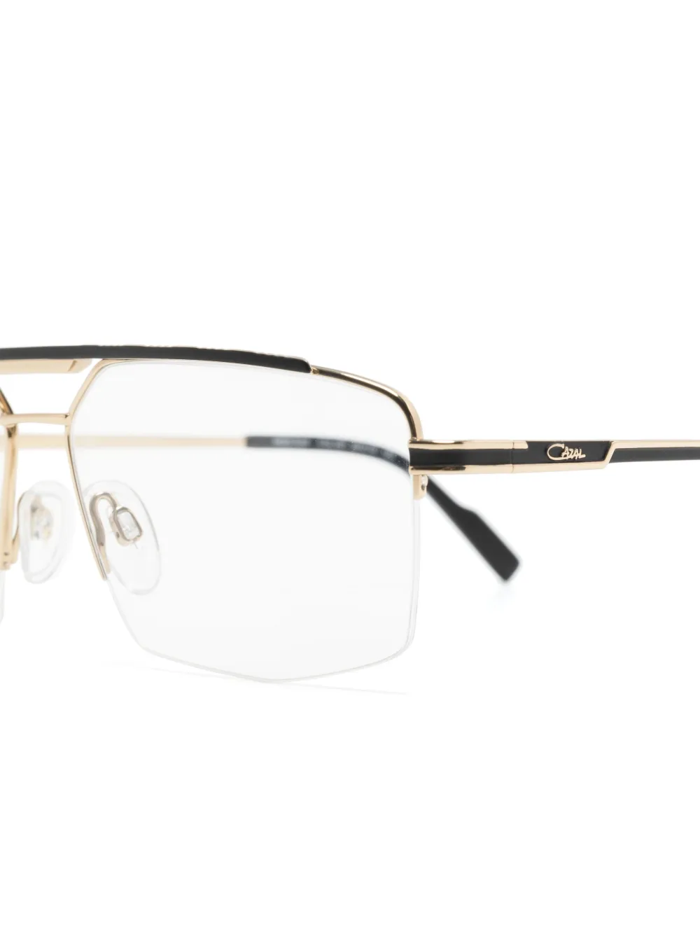 Cazal 7098 bril met piloten montuur Goud