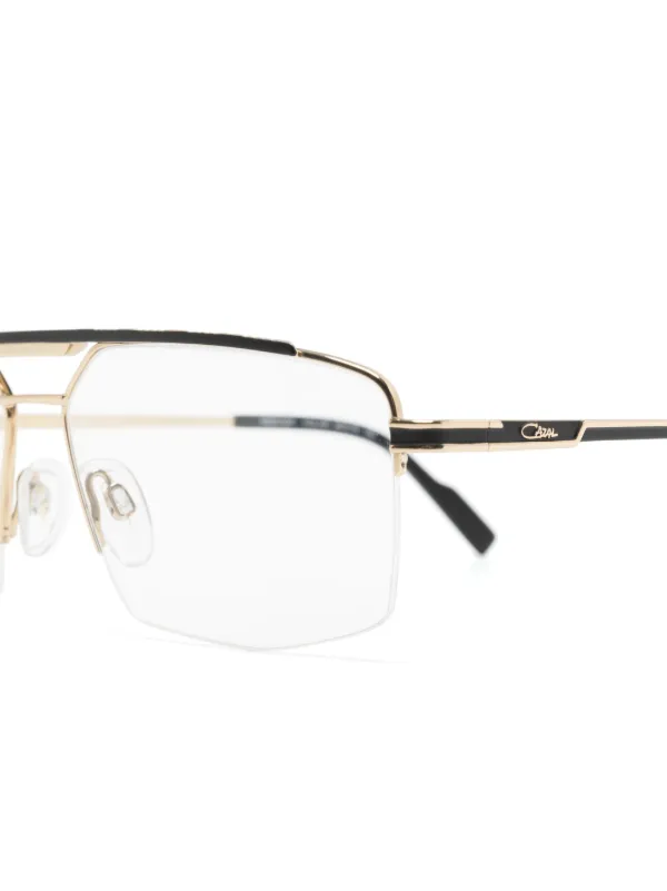 Cazal 7098 pilot frame Glasses Gold FARFETCH PL