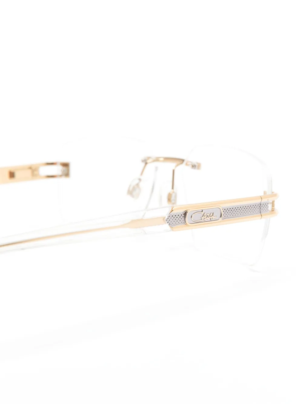 Cazal 7103 bril zonder montuur Goud