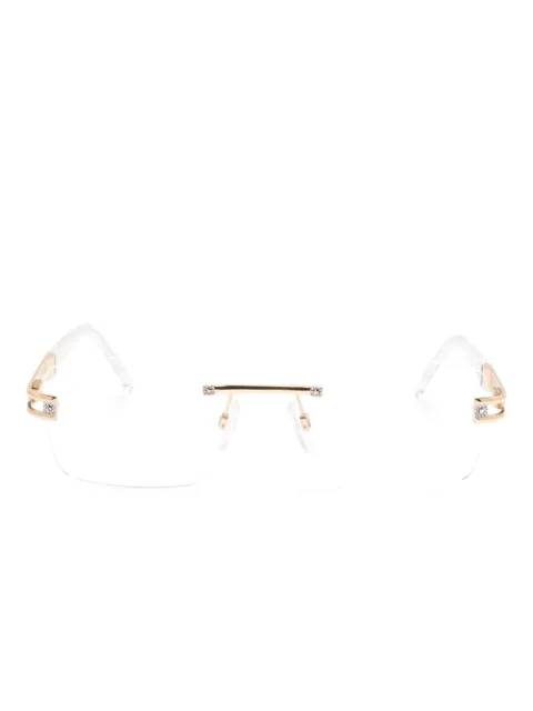 Cazal 7103 rimless glasses