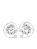Jean Paul Gaultier spiral earrings - Silver