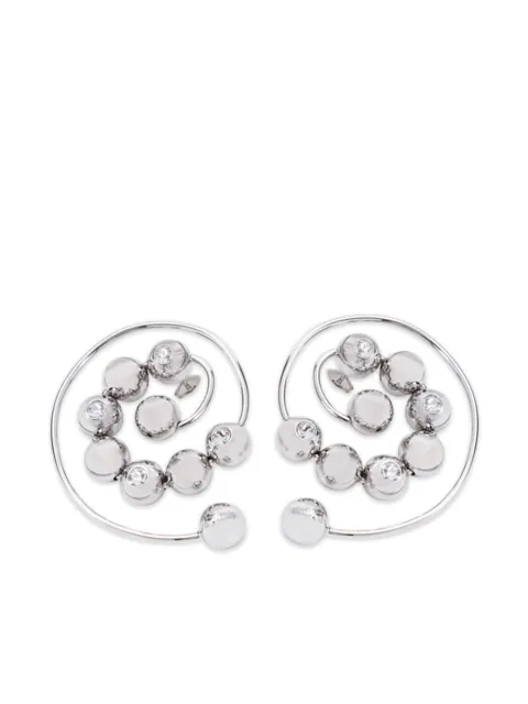 Jean Paul Gaultier spiral earrings