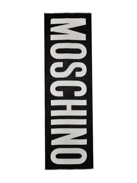 Moschino mascada con logo