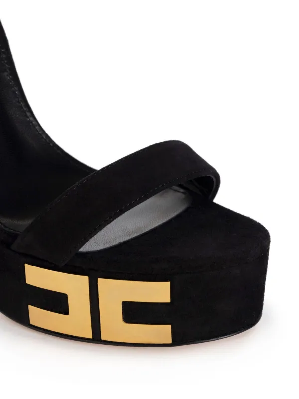 サンダル・ミュール ELISABETTA FRANCHI Suede chain sandals 29880845_59031636_600.jpg