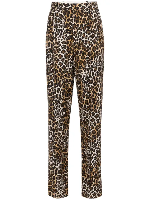 Elisabetta Franchi pantalones con animal print