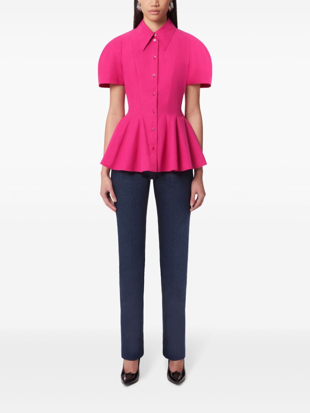 NINA RICCI POPLIN COTTON SHIRT 