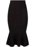 Nina Ricci high-waisted mermaid midi skirt - Black