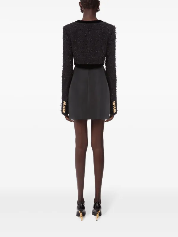 Nina Ricci Taffeta High-Waisted Mini Skirt | Black | FARFETCH Nina Ricci Taffeta High-Waisted Mini Skirt | Black | FARFETCH