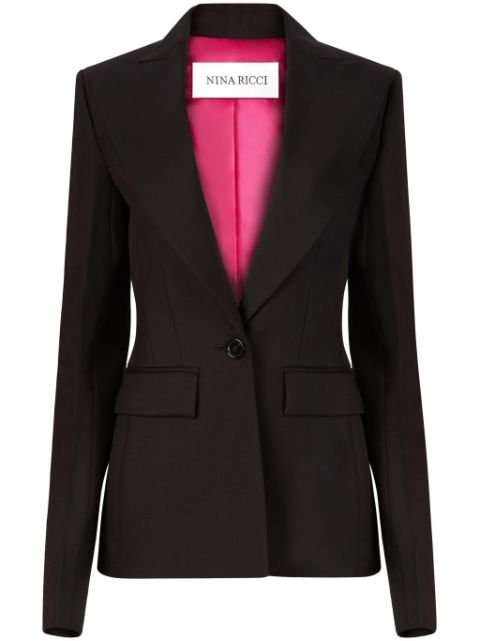 Nina Ricci double-breasted wool blazer Women