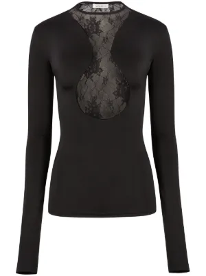 新品 NINA RICCI JERSEY HIGH NECK TOP トップス NINA RICCI - 新品 NINA RICCI JERSEY HIGH NECK TOP トップスの