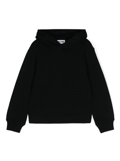 Moschino Kids Hoodie mit Logo-Stickerei