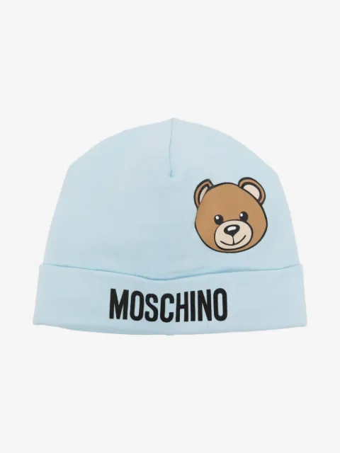 Moschino Kids Teddy Bear-motif beanie