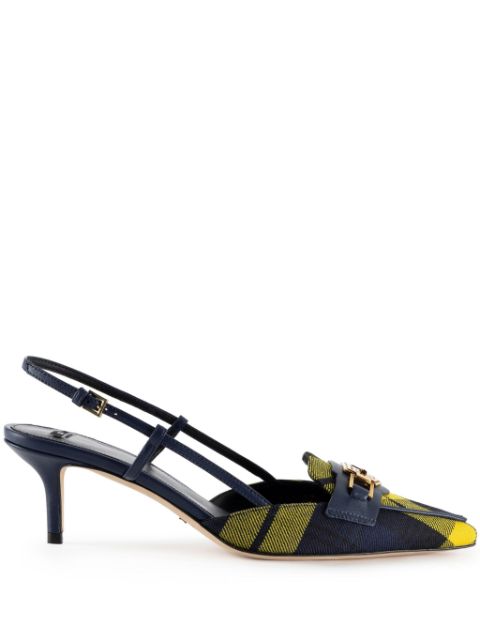 Elisabetta Franchi Tartan pumps 