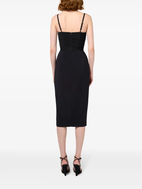 Elisabetta Franchi ビスチェ ドレス | ブラック | FARFETCH JP