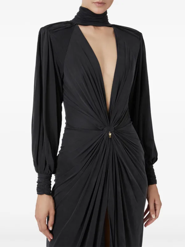 【ELISABETTA FRANCHI】ジャージーレッドカーペットドレス Elisabetta Franchi☆セール! ジャージーレッドカーペットドレス