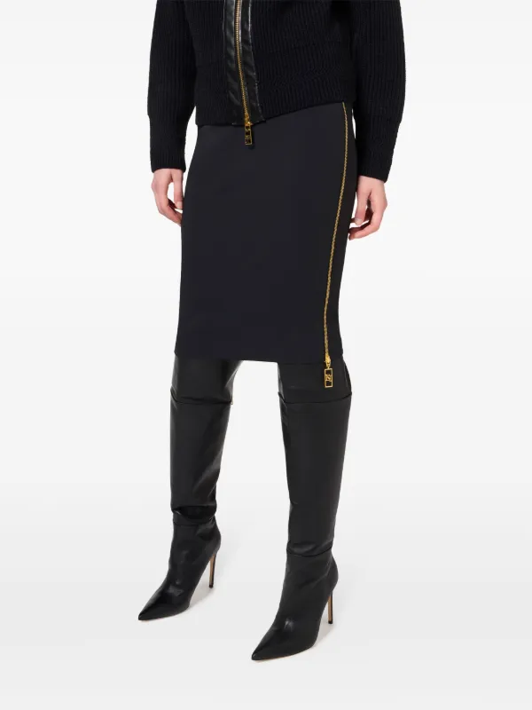 スカート ELISABETTA FRANCHI Women Skirts AM18M36E2110 Black ELISABETTA FRANCHI: Skirt woman - Black 1 | Elisabetta