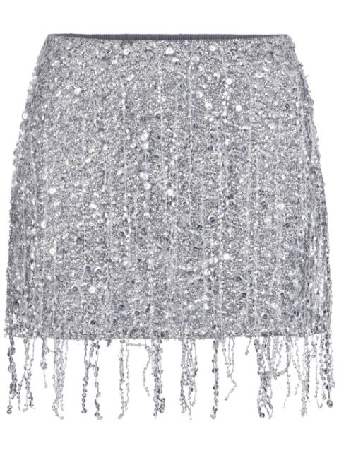 Elisabetta Franchi sequin-embellished mini skirt