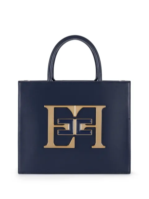 Elisabetta Franchi logo medium handbag