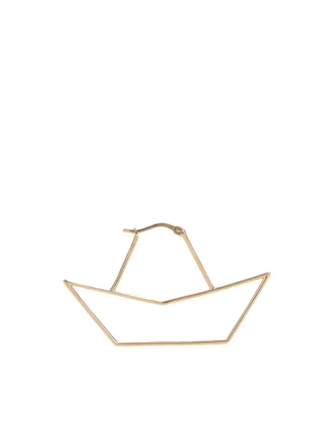 Aliita 9kt yellow gold Barquito maxi earring