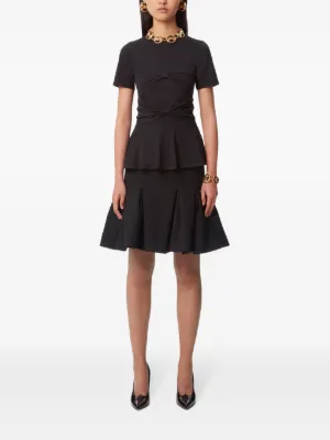 NINA RICCI Knee-length Skirt Light blue 34(Approx. XXS