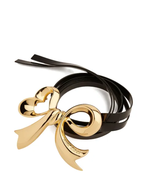 Nina Ricci bow-detail belt