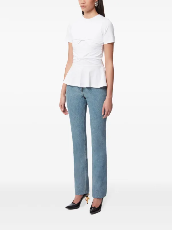 NINA RICCI ホワイト Tシャツ 半袖S