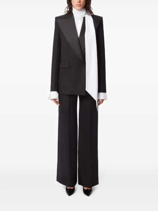 Nina Ricci>>ワイドレッグパンツ Nina Ricci ワイドパンツ | ブラック | FARFETCH JP