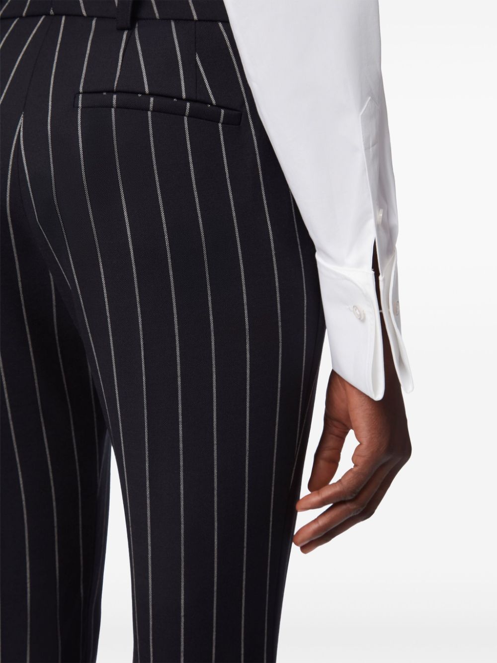 Nina Ricci pinstripe wool pants Women