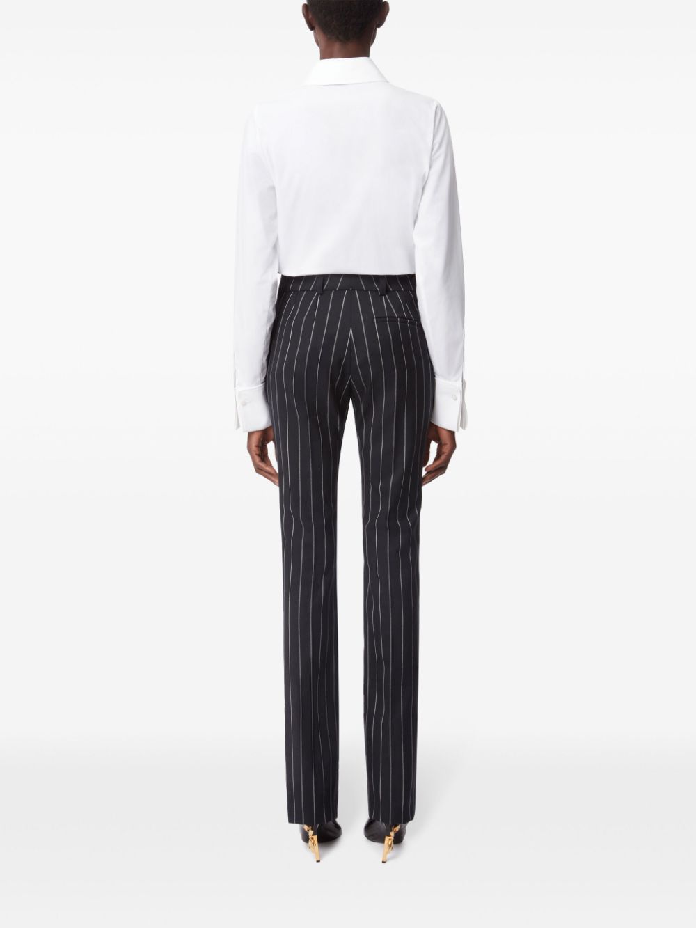 Nina Ricci pinstripe wool pants Women