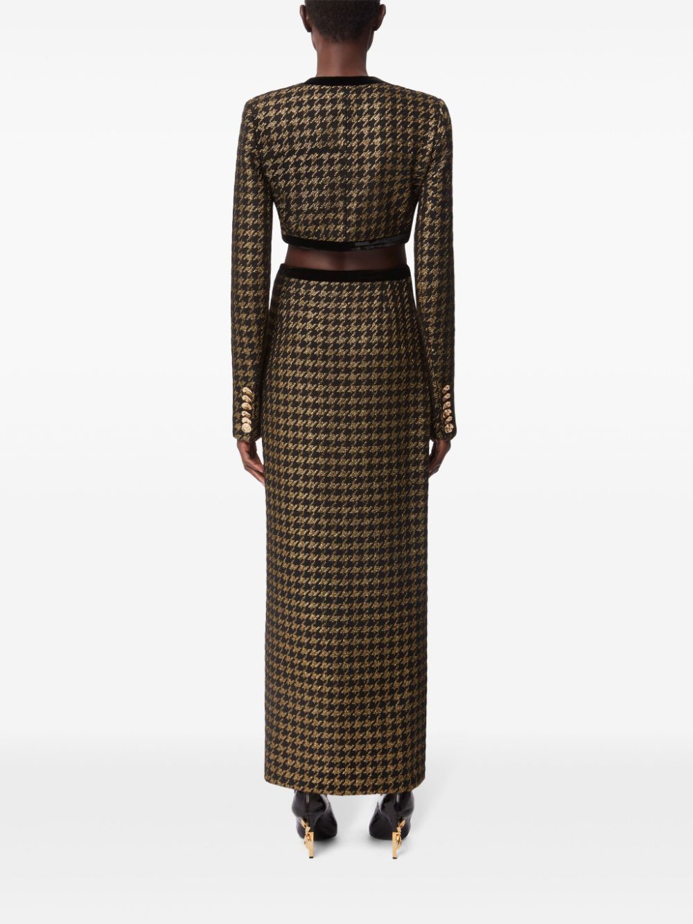 Nina Ricci Houndstooth Skirt Women