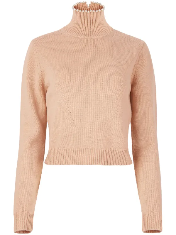 Nina Ricci ビーズディテール セーター | ニュートラル | FARFETCH JP