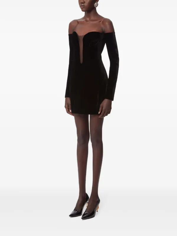 国内発| NINA RICCI ウール混ニット マーメイドドレス (NINA