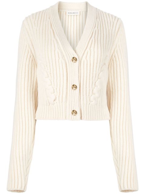 Nina Ricci V-neck knit cardigan Women