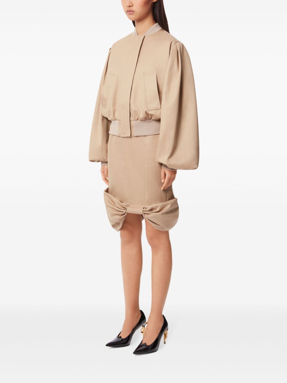 Nina Ricci balloon sleeves bomber jacket Women