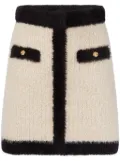 Nina Ricci Tweed Mini Skirt - Neutrals