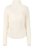 Nina Ricci cable-knit wool-blend jumper - Neutrals