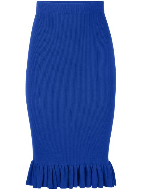 Nina Ricci ruffled peplum skirt Women