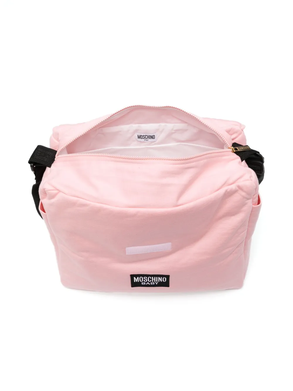 Moschino Kids Luiertas met teddybeerprint Roze
