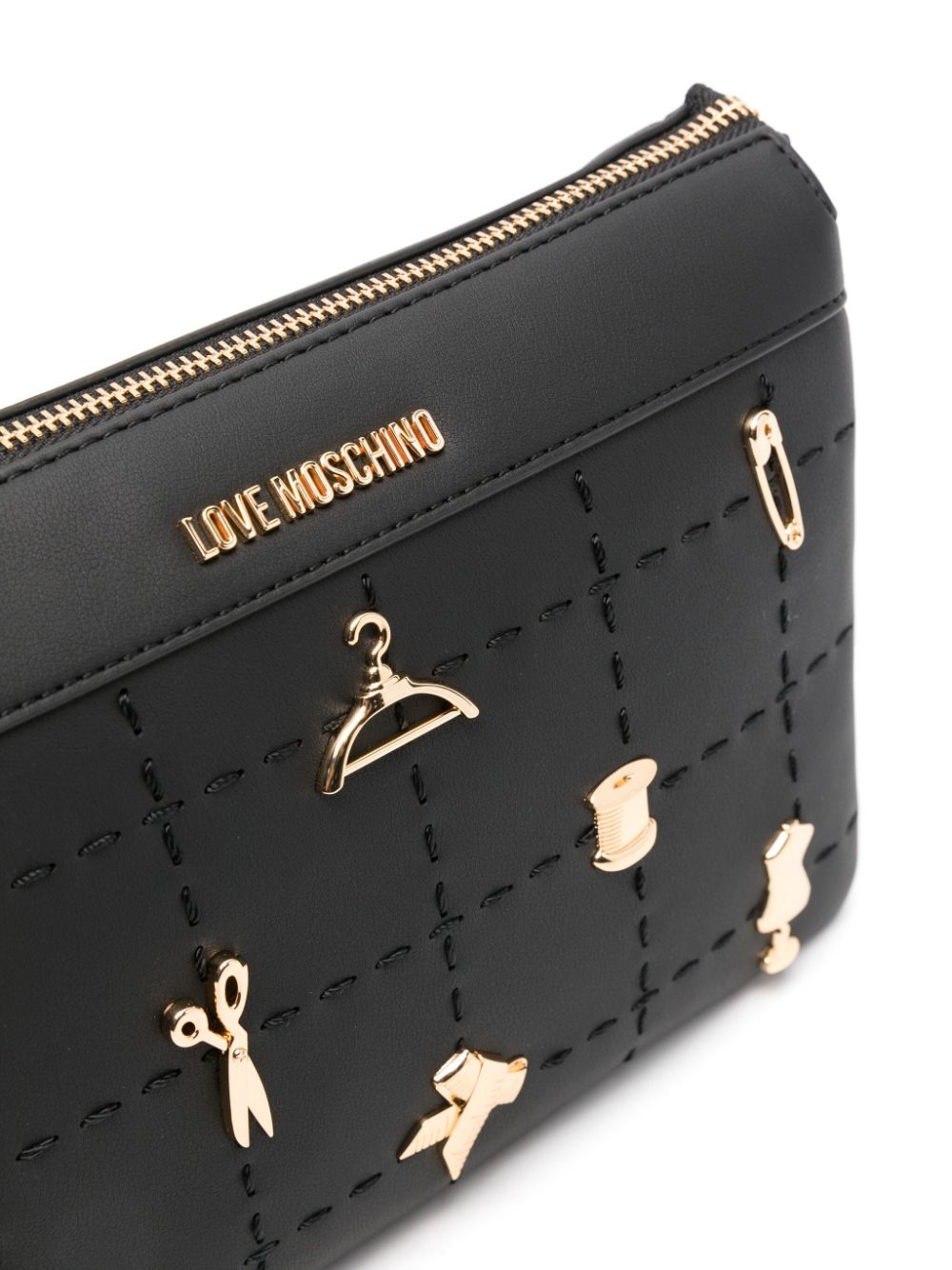 Love Moschino logo-lettering crossbody bag Women