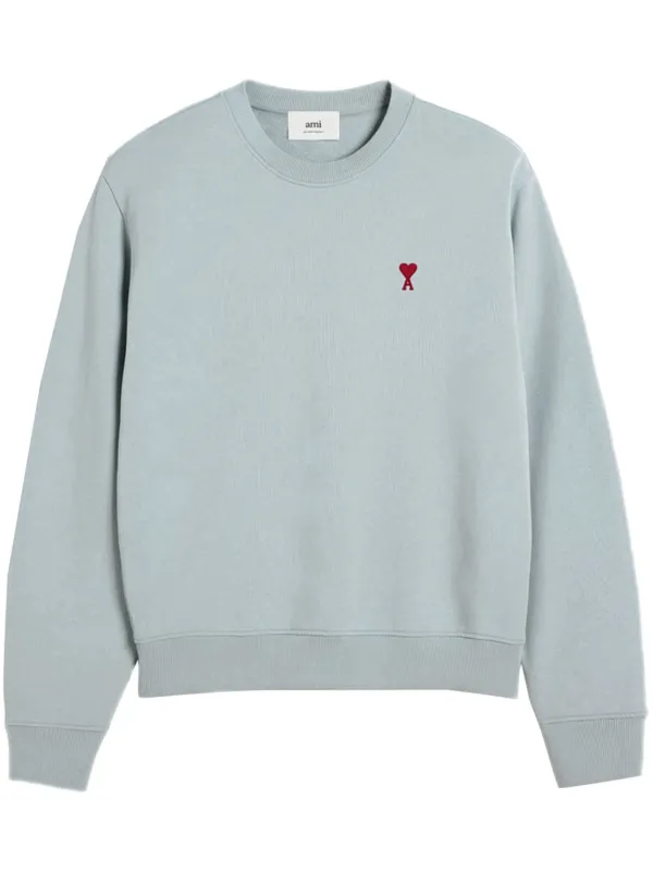 【関税込み】AMI Paris ブルー Ami de Coeur スウェットシャツ AMI Paris Ami De Coeur スウェットシャツ | ブルー | FARFETCH JP