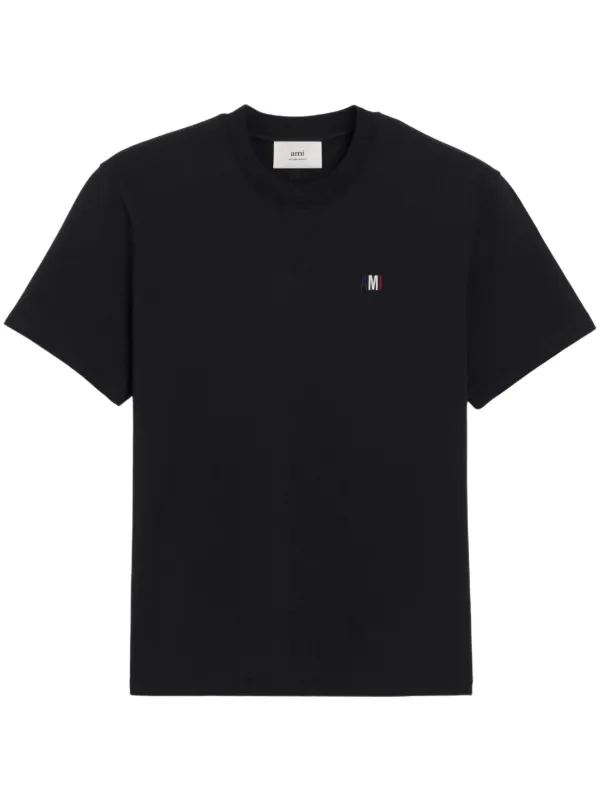 AMI Paris Bleu Blanc Rouge Ami Tシャツ | ブラック | FARFETCH JP