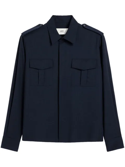 AMI Paris camisa estilo militar