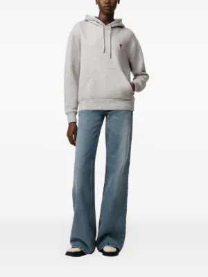 【AMI PARIS】Ami de Coeur hoodie/フーディー/国内発送 Ami De Coeur パーカー ブラック | AMI PARIS