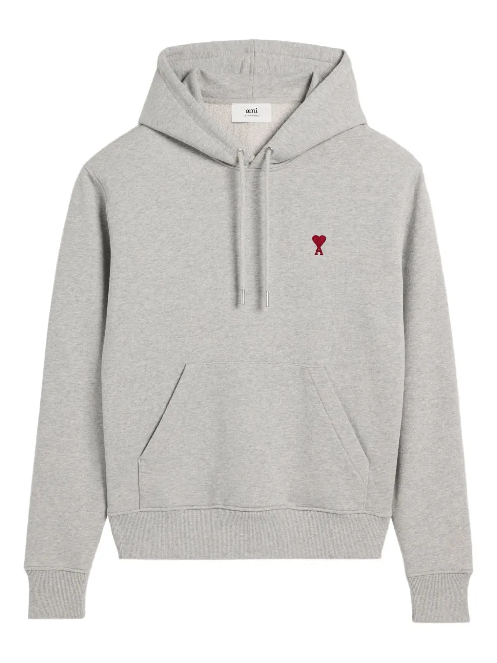 AMI Paris Ami de Coeur hoodie | Grey | Image 1