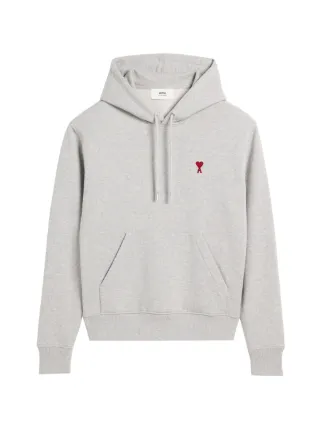 Ami Paris ハートロゴ パーカー グレー AMI Paris Ami De Coeur Hoodie | Grey | FARFETCH
